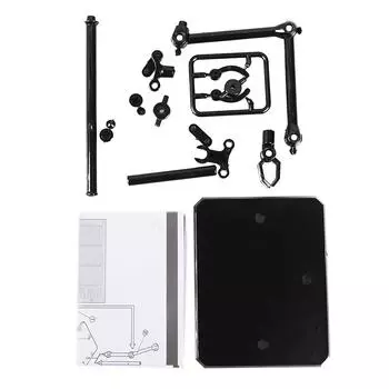 Прозрачный белый кронштейн, аниме, кронштейн ручной работы прозрачный