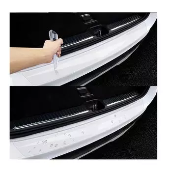 [Прозрачный, Без логотипа] Защита заднего бампера автомобиля для Nissan Note Aura FE13 / SFNE13