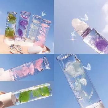 Прозрачный блеск для губ с блестками B ite Pearly White Base Lip Gloss 4 мл One size