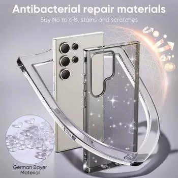 Высокий прозрачный блестящий кристаллический чехол для iPhone 16 15 14 Pro Max 13 12 Pro 11 Samsung S25 S24 Ultra S23 S22 Plus TPU ударопрочный цветной чехол iPhone 15 Pro Max прозрачный