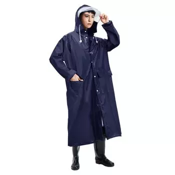 прозрачный большой рюкзак для защиты от дождя и воды, супер-дождь, дождливый сезон, тяжелый для поездок на работу или хранения, сумка в комплекте [Jerise] [С козырьком] Плащ,