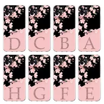 Прозрачный чехол для Apple iPhone 14 13 11 12 Pro 7 8 Plus XR X XS Max 6 6S 14Pro силиконовый чехол для телефона с изображением цветущей вишни iPhone 14 Pro Max