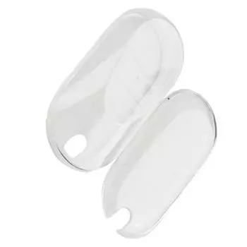 Прозрачный чехол для брелока для Mercedes S EQE EQS Class, чехол для автомобильного ключа, держатель для аксессуаров для модификации прозрачный