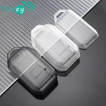 Прозрачный чехол для дистанционного ключа автомобиля, защитный чехол для Suzuki Ertiga Swift 2017 Wagon R, японский монополический тип 3C 65cebee316bf6001e0f3f32b чёрный