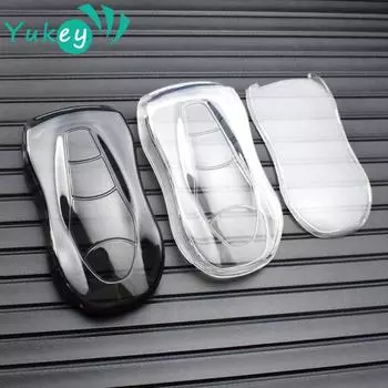 Прозрачный чехол для дистанционного ключа из ТПУ для Geely Azkarra Tugella FY11 2019 2020 Atlas Pro, новый Emgrand GS X6 SUV EC7 чёрный