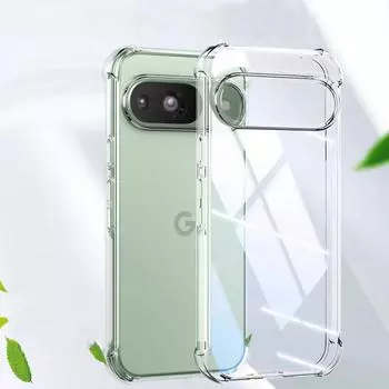 Прозрачный чехол для Google Pixel 6 7 8 9 Pro Xl 6a 7a 8a ударопрочный мягкий TPU тонкий чехол для телефона с защитой от падений Google Pixel 9 Pro прозрачный