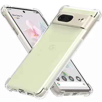 Прозрачный чехол для Google Pixel 7 2022, толстый противоударный мягкий силиконовый чехол для телефона Google Pixel 7 Pro Pixel 6A Pixel 6 Pro