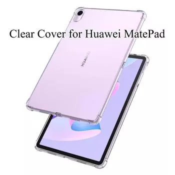 Прозрачный чехол для Huawei MatePad 10,4, чехол из ТПУ с подушкой безопасности, чехол для Huawei MatePad 10,4 SE 10,1, 10,4 дюйма, мягкий ТПУ MatePad SE 10.1 чистый