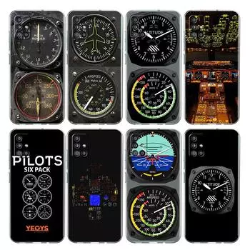 Прозрачный чехол для инструментов для авиации, самолета, вертолета, для Samsung Galaxy A52 A12 A51 A32 A21s A71 A32 A22 AA50, чехол для телефона Samsung A53 5G