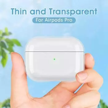 Прозрачный чехол для наушников Airpods Pro 2 поколения 2022, чехлы из жесткого ПК, прозрачный чехол для наушников Airpods 3 2 1, сумки для зарядки For AirPods 3 чистый