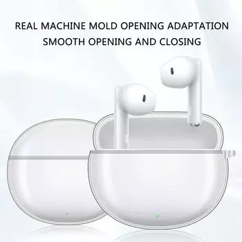 Прозрачный чехол для наушников, амортизирующий защитный чехол, высокая прозрачность, мягкий защитный чехол для наушников, маленький для наушников HONOR X7