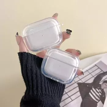 Прозрачный чехол для наушников INS для AirPods 3 Pro, мягкий защитный чехол из ТПУ для AirPods 2, чехол против падения For AirPods 1/2
