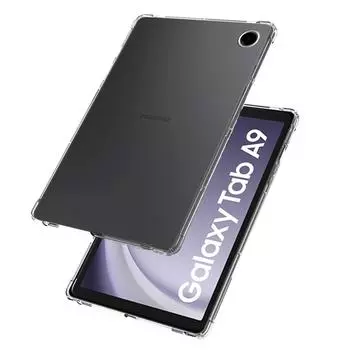 Прозрачный чехол для планшета Samsung Galaxy Tab A9 8,7 дюйма, выпуск 2023 года, подушка безопасности, защита от падений, гибкий силиконовый противоударный чехол из ТПУ Tab A9 (8.7 Inch) прозрачный