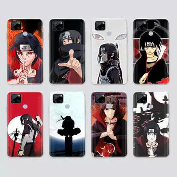 Прозрачный чехол для Samsung A04 A14 A23 M33 M53 Realme 10 9 C35 C55 VIVO X80 Infinix Hot 30 Note 11 Tecno Spark 8P Pro W-82 Наруто Итачи Учиха Tecno Pova 2 верблюд