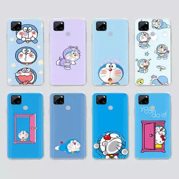 Прозрачный чехол для Samsung A04 A14 A23 M33 M53 Realme 10 9 C35 C55 VIVO X80 Infinix Hot 30 Note 11 Tecno Spark 8P Pro W-56 Doraemon Tecno Camon 19 pro верблюд