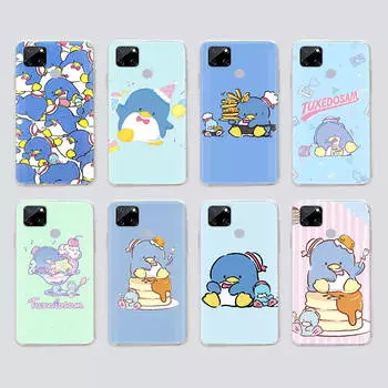 Прозрачный чехол для Samsung A04 A14 A23 M33 M53 Realme 10 9 C35 C55 VIVO X80 Infinix Hot 30 Note 11 Tecno Spark 8P Pro L-11 Cute Tuxedosam VIVO Y01 верблюд