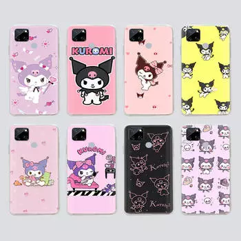 Прозрачный чехол для Samsung A04 A14 A23 M33 M53 Realme 10 9 C35 C55 VIVO X80 Infinix Hot 30 Note 11 Tecno Spark 8P Pro L-16 Cute Kuromi Realme 10 Pro+ верблюд