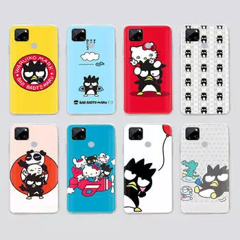 Прозрачный чехол для Samsung A04 A14 A23 M33 M53 Realme 10 9 C35 C55 VIVO X80 Infinix Hot 30 Note 11 Tecno Spark 8P Pro L-26 Badtz-maru VIVO Y51A 2021 верблюд