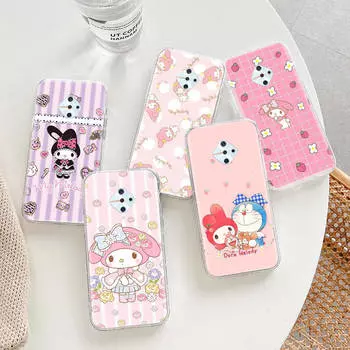 Прозрачный чехол для Samsung A04 A14 A23 A34 A54 M23 M33 M52 M53 Realme Narzo 50 50I 50a Prime C35 C55 C30S 10 9 Pro H-10 My Melody Samsung M33 5G верблюд