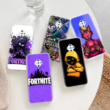 Прозрачный чехол для Samsung A04 A14 A23 A34 A54 M23 M33 M52 M53 Realme Narzo 50 50I 50a Prime C35 C55 C30S 10 9 Pro R-83 Fortnite Play Samsung A54 5G ирис