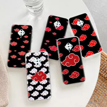 Прозрачный чехол для Samsung A04 A14 A23 A34 A54 M23 M33 M52 M53 Realme Narzo 50 50I 50a Prime C35 C55 C30S 10 9 Pro D-45 Akatsuki Naruto Infinix Hot 30 верблюд