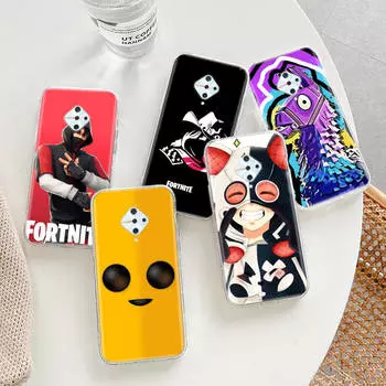 Прозрачный чехол для Samsung A04 A14 A23 A34 A54 M23 M33 M52 M53 Realme Narzo 50 50I 50a Prime C35 C55 C30S 10 9 Pro R-82 Fortnite VIVO Y17 бездна