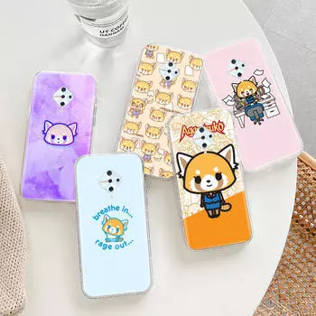 Прозрачный чехол для Samsung A04 A14 A23 A34 A54 M23 M33 M52 M53 Realme Narzo 50 50I 50a Prime C35 C55 C30S 10 9 Pro H-23 Aggretsuko VIVO Y11S олений