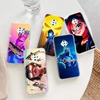 Прозрачный чехол для Samsung A04 A14 A23 A34 A54 M23 M33 M52 M53 Realme Narzo 50 50I 50a Prime C35 C55 C30S 10 9 Pro R-84 Fortnite Game Infinix Note 8 верблюд