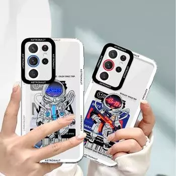 Прозрачный чехол для Samsung A13: Чехол High-End S20/S22Ultra Anti-Fall A32 5G