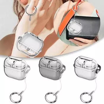 Прозрачный чехол для Samsung Galaxy Buds 3pro/buds противоударный чехол 3 чехол X2C0 white-For Galaxy buds 3 pro