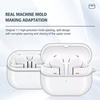 Прозрачный чехол для Samsung Galaxy Buds Pro 3 Чехол Мягкий чехол TPU Чехол Buds Clear Anti-Yellow I3Z1 Transprent-For Samsung buds 3 pro