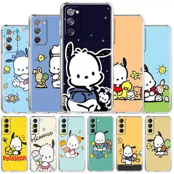 Прозрачный чехол для Samsung Galaxy S22 S20 FE S21 S10 S9 Plus Note 20 Ultra 10 Lite Прозрачный чехол для телефона Pachacco Samsung S21 5G