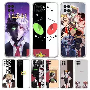 Прозрачный чехол для телефона Ranboo Dream SMP для Samsung Galaxy A51 A71 A21S A12 A11 A31 A41 A03S A22 A13 A33 A73 A53 A52 A32 5G A23 Samsung A22