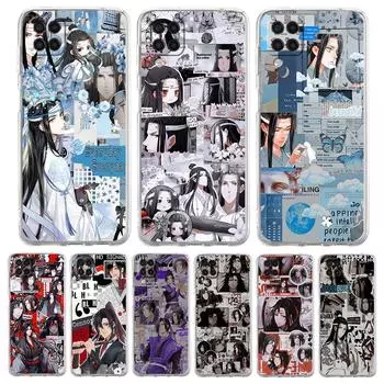 Прозрачный чехол для телефона Samsung Galaxy A13 A51 A71 A21S A12 A11 A31 A52 A41 A23 A53 A73 A32 5G A03S Мягкий чехол Аниме Mo Dao Zu Shi Samsung A03s