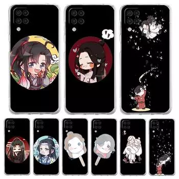 Прозрачный чехол для телефона Samsung Galaxy A13 A51 A71 A21S A12 A11 A31 A52 A41 A23 A53 A73 A32 5G A03S Cover Heaven Officials Blessing Samsung A71