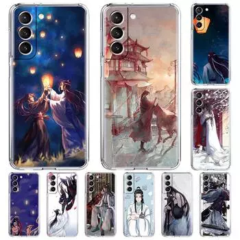 Прозрачный чехол для телефона Samsung Galaxy S21 Plus S20 FE S21 UItra S10 S9 S20 S9 S8 S7 Edge, защитный чехол Mo Dao Zu Shi Funda Samsung S7