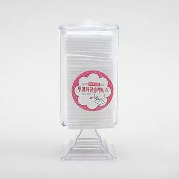 Прозрачный чехол для ватного диска