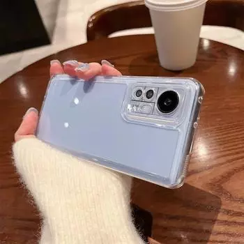Прозрачный чехол для Xiaomi Mi 10T 12T 13T 14 13 12 Lite Poco X5 X6 Pro M6 Redmi Note 13 12 12S 11 11S 10 Pro 13C 12C 10C K70 K60 ультра силиконовый чехол Xiaomi Mi 12S чистый
