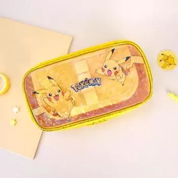Прозрачный чехол Pokemon Million Volt Electric Pikachu, 1 шт., желтый, популярные корейские игрушки для малышей