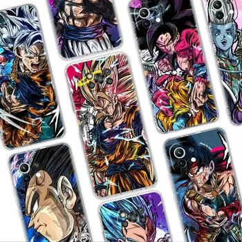 Прозрачный чехол с японским аниме для Xiaomi Mi Poco X3 NFC M3 Pro F3 F1 11 Lite 12 Note 10 11T 9T, прозрачный чехол для телефона Xiaomi Poco M3