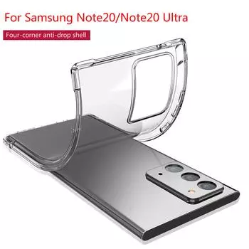 Прозрачный чехол с защитой от падения на четыре угла для Samsung Note20/Note20 Ultra For Note20