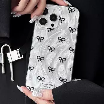 Прозрачный чехол Zhitai Feather Yarn для iPhone 12/13/14/15 Pro/Pro Max iPhone 16 Plus