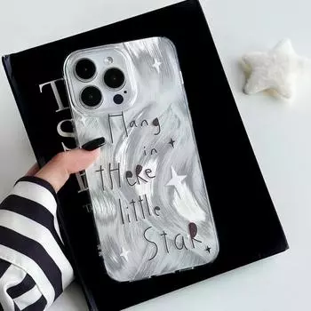 Прозрачный чехол Zhitai Feather Yarn для iPhone 12/13/14/15Pro/16Pro Max iPhone 16 Pro