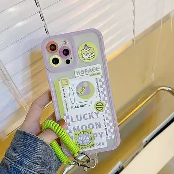 Прозрачный чехол Zhitai с ремешком для iPhone 14/13 и 15 Pro Max iPhone 11 Pro Max