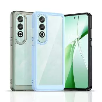 Прозрачный цветной чехол TPU для OnePlus Nord CE 4 3 Lite N300 N30 N20 SE защитный чехол прозрачный противоударный чехол с полной защитой OnePlus Nord N20 5G прозрачный