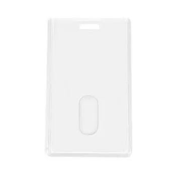 Прозрачный держатель для карт, удостоверение личности сотрудника, карта контроля доступа, акриловый держатель для карт, толстый держатель для карт One Size