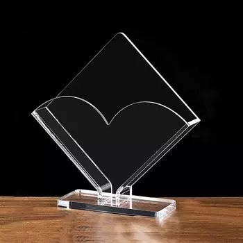 Прозрачный держатель для салфеток Акриловый держатель для полотенец для гостей Органайзер для салфеток Коробка для салфеток Кухня Style C