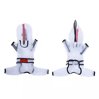 Прозрачный дождевик для домашних животных с шапочкой для собак, прочный дождевик для собак, весна M чистый