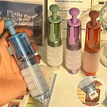 Прозрачный двухсторонний скотч с дозатором Сменные стержни Справочник Точечный клей Канцелярские принадлежности Школьные канцелярские принадлежности Канцелярские товары фиолетовый