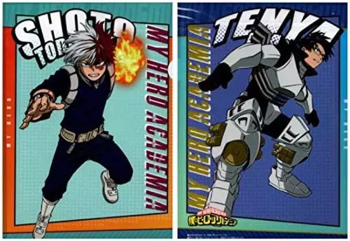 Прозрачный файл Моя геройская академия Тодороки Шото Иида Тэнья